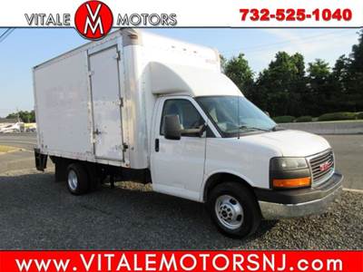 2015 GMC Savana Commercial Cutaway G3500 BOX TRUCK, SIDE DOOR