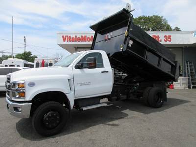 2024 Chevrolet Silverado MD 5500 DUMP TRUCK,4X4 DIESEL Work Truck