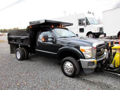 2015 Ford F-350 SD DUMP TRUCK, SNOW PLOW