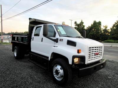 2003 GMC C7E042 C7500 CREW CAB 11&apos; DUMP