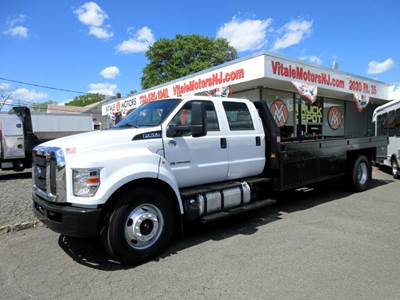 2019 Ford F-750 CREW CAB, FLATBED,18 FOOT