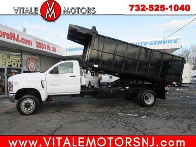 2021 Chevrolet Silverado MD 5500, 15' DUMP 4X4, DIESEL