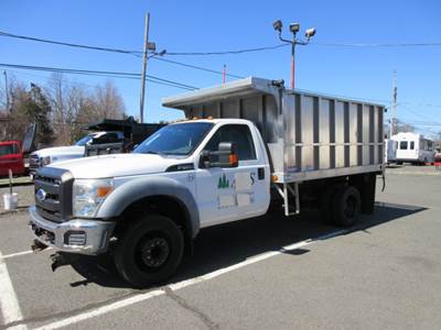 2011 Ford Super Duty F-450 DRW DUMP/ PLOW LANDSCAPE DUMP TRUCK