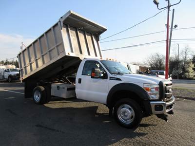 2011 Ford Super Duty F-450 DRW DUMP/ PLOW LANDSCAPE DUMP TRUCK