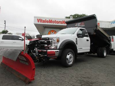 2022 Ford F-550, DUMP, DIESEL, PLOW & SALTER XL