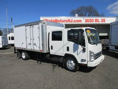 2014 Isuzu NPR 12' 8"" CREW CAB BOX TRUCK