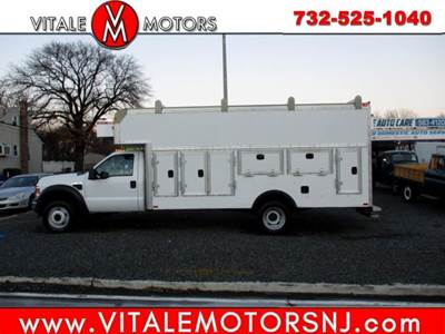 2010 Ford Super Duty F-450 DRW 17' ENCLOSED ATTIC TOP UTILITY ** 51K GAS **