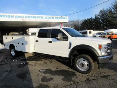 2022 Ford F-550 Crew Cab 4X4, DIESEL, SERVICE TRUCK