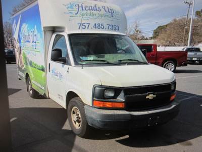 2015 Chevrolet Express G3500, 12' CUBE VAN, 12' BOX VAN