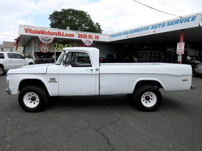 1968 Dodge Power Wagon W200 POWER WAGON