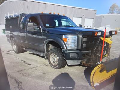 2012 Ford F-250 SD XL SuperCab Long Bed 4WD, SNOW PLOW