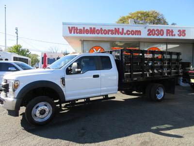 2019 Ford Super Duty F-450 STAKE BED, FLATBED XL
