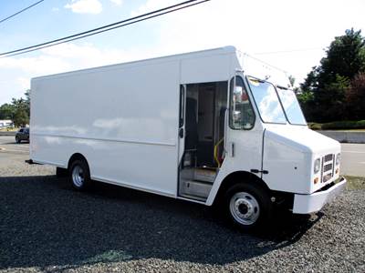 2015 Ford Stripped Chassis 16&apos; STEP VAN ,, CNG FUEL ,, COLD BOX ,, ARAMARK VA