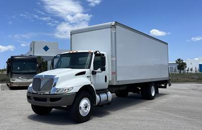 2020 International MV Box Truck For Sale, 189,000 Miles | Fort Myers ...