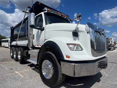 2022 International HX620 Dump Truck - Ox Bodies STAMPEDE Dump Body