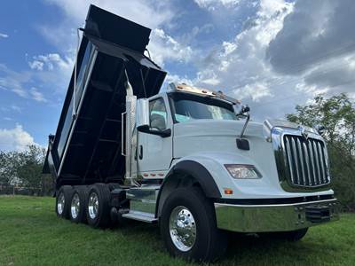 2022 International HX620 Dump Truck - Ox Bodies STAMPEDE Dump Body