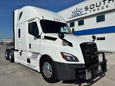 Freightliner Cascadia 126 Sleeper Semi Truck - 72" Raised Roof Sleeper, Detroit 455HP