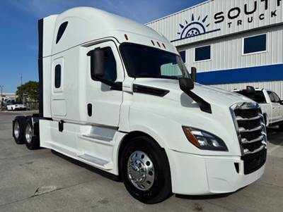 Freightliner Cascadia 126 Sleeper Semi Truck - 72" Raised Roof Sleeper, Detroit 455HP
