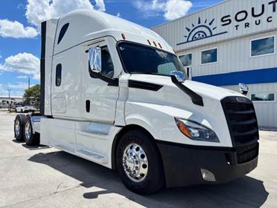Freightliner Cascadia 126 Sleeper Semi Truck - 72" Raised Roof Sleeper, Detroit 505HP