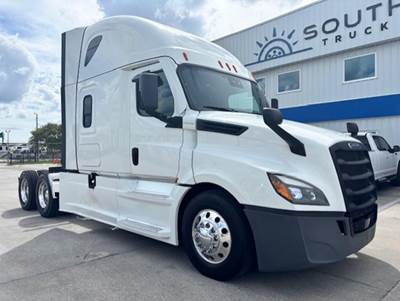 Freightliner Cascadia 126 Sleeper Semi Truck - 72" Raised Roof Sleeper, Detroit 400HP