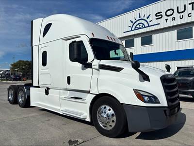 Freightliner Cascadia 126 Sleeper Semi Truck - 72" Raised Roof Sleeper, Detroit 455HP