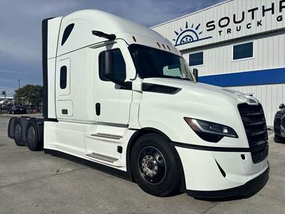 Freightliner Cascadia 126 Sleeper Semi Truck - 72" Raised Roof Sleeper, Detroit 455HP