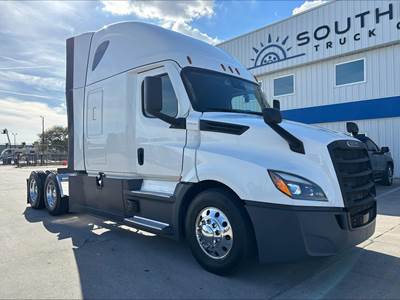 Freightliner Cascadia 126 Sleeper Semi Truck - 72" Raised Roof Sleeper, Detroit 455HP