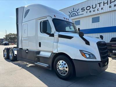 Freightliner Cascadia 126 Sleeper Semi Truck - 72" Raised Roof Sleeper, Detroit 455HP