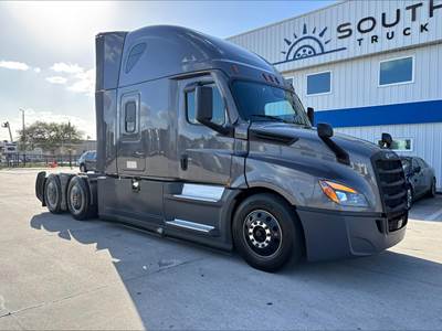 Freightliner Cascadia 126 Sleeper Semi Truck - 72" Raised Roof Sleeper, Detroit 455HP