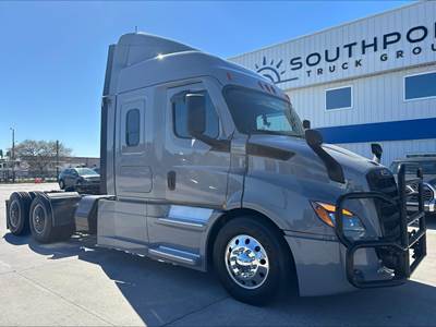 Freightliner Cascadia 126 Sleeper Semi Truck - 48" Mid Roof Sleeper, Detroit 450HP