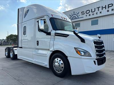 Freightliner Cascadia 126 Sleeper Semi Truck - 72" Raised Roof Sleeper, Detroit 455HP