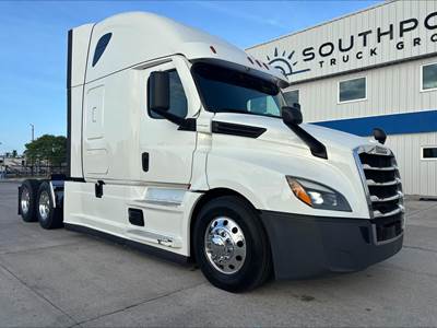 Freightliner Cascadia 126 Sleeper Semi Truck - 72" Raised Roof Sleeper, Detroit 505HP