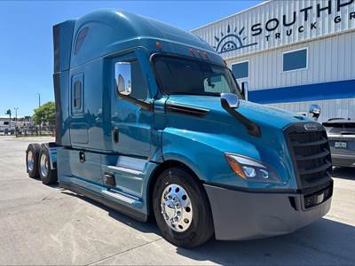 Freightliner Cascadia 126 Sleeper Semi Truck - 72" Raised Roof Sleeper, Detroit 455HP