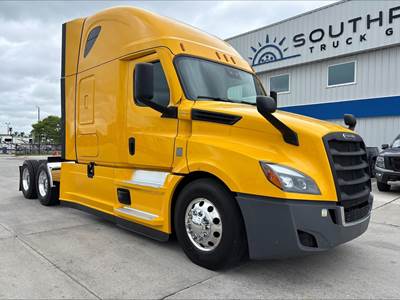 Freightliner Cascadia 126 Sleeper Semi Truck - 72" Raised Roof Sleeper, Detroit 455HP