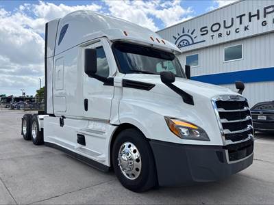 Freightliner Cascadia 126 Sleeper Semi Truck - 72" Raised Roof Sleeper, Detroit 505HP