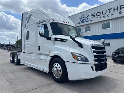 Freightliner Cascadia 126 Sleeper Semi Truck - 72" Raised Roof Sleeper, Detroit 455HP