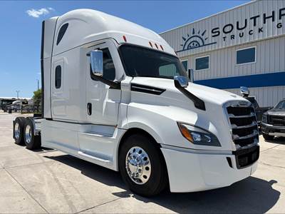 Freightliner Cascadia 126 Sleeper Semi Truck - 72" Raised Roof Sleeper, Detroit 505HP