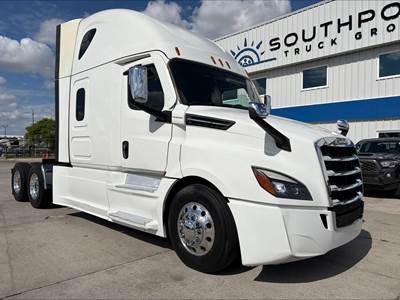 Freightliner Cascadia 126 Sleeper Semi Truck - 72" Raised Roof Sleeper, Detroit 505HP