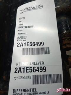 Meritor-Rockwell RRL23-160 Rear Differential for a 2016 Volvo VNL