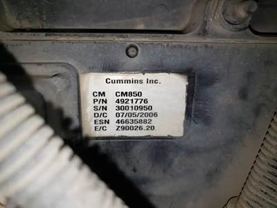 Cummins ISB 5.9 EGR/COMMON RAIL Engine for a 2007 Freightliner FC80 C/O