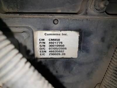 Cummins Engine for a 2007 Freightliner FC80 C/O