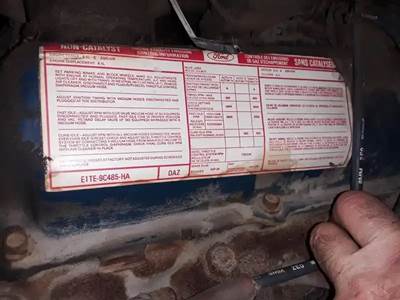 Ford 370 Engine for a 1981 Ford C/O POMPIER