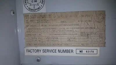 GMC 6.5 Engine for a 2000 Chevrolet EXPRESS