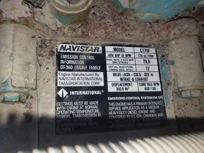 International Engine for a 1991 International 4700