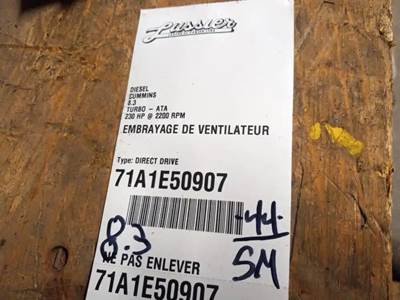 Cummins 6CT 8.3 Fan Clutch