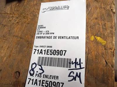 Cummins 8.3 Fan Clutch