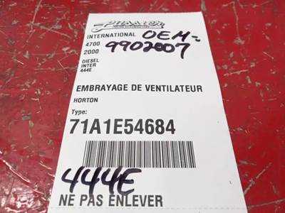 INTER 444E Fan Clutch for a 2000 International 4700