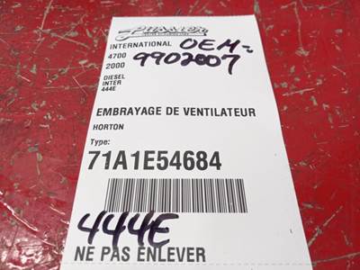 International Fan Clutch for a 2000 International 4700