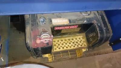 Ford F-800 Left Fuel Tank