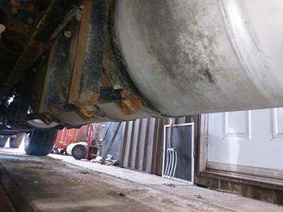 International HX620 Right Fuel Tank